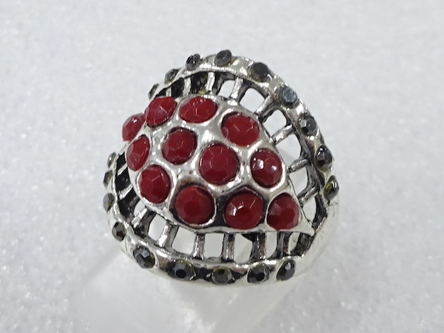 COLORED STONE FASHION RING / JP SIZE 14